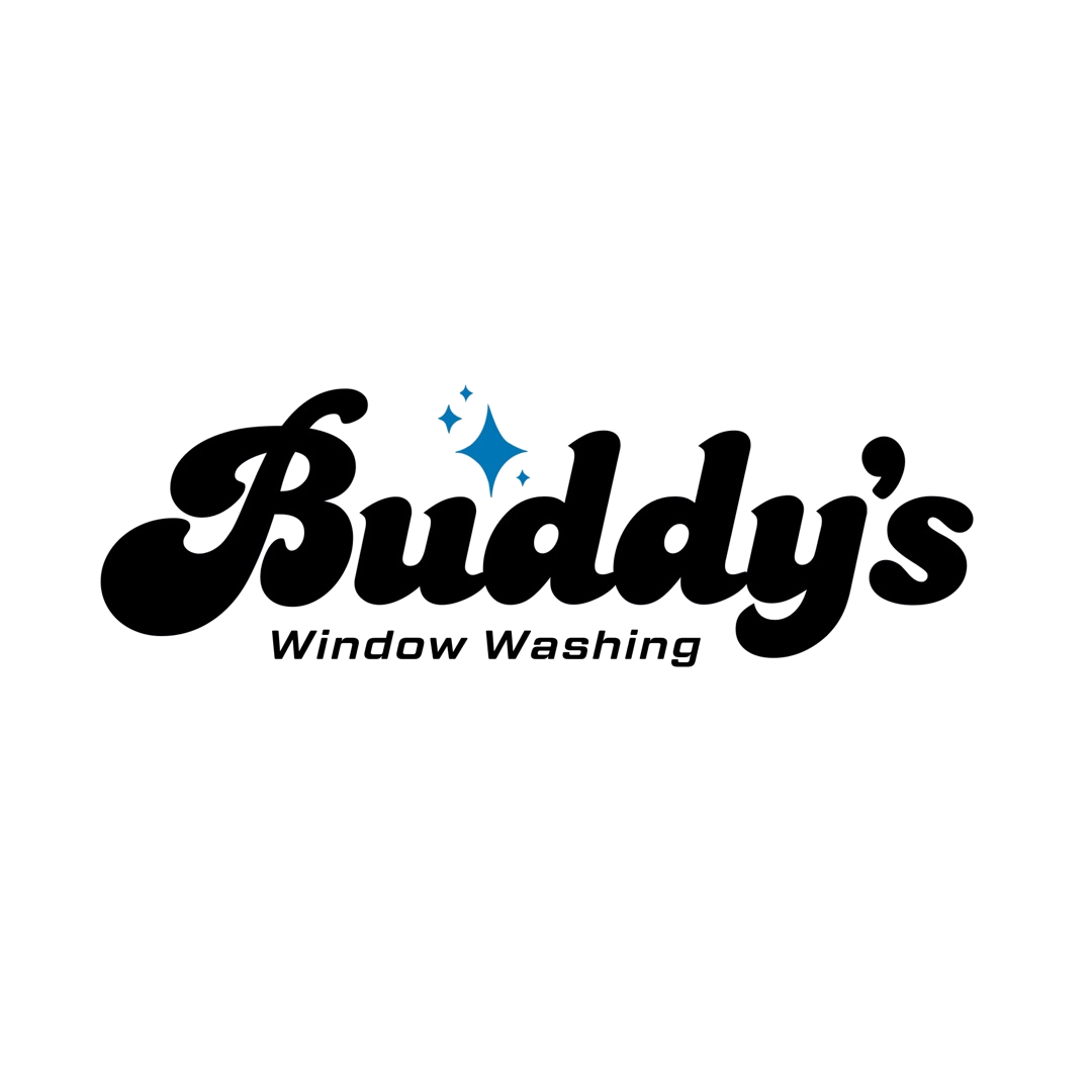 Buddy's Window Washing logo